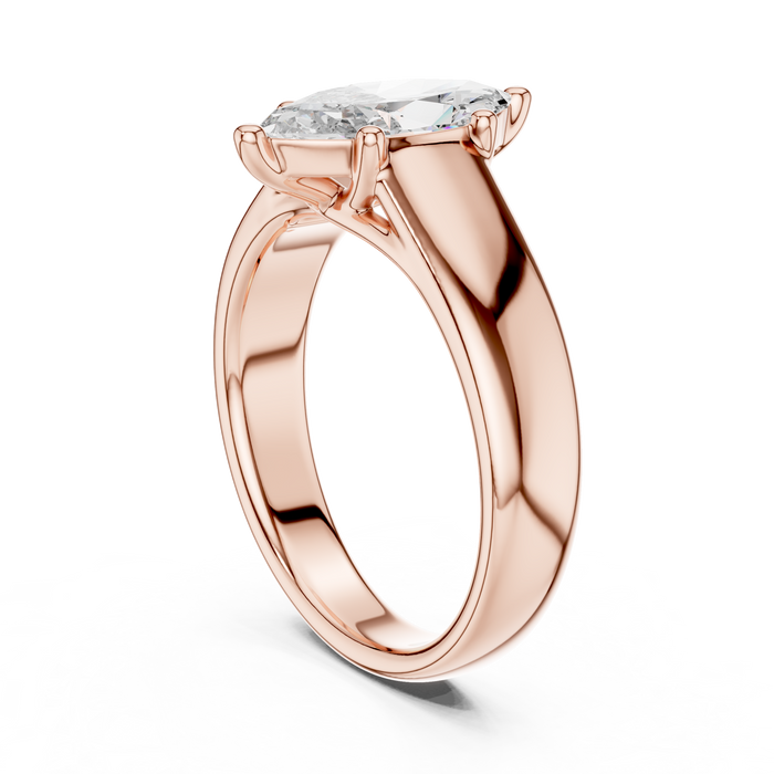 The Lisette — Marquise Toi et Moi Ring