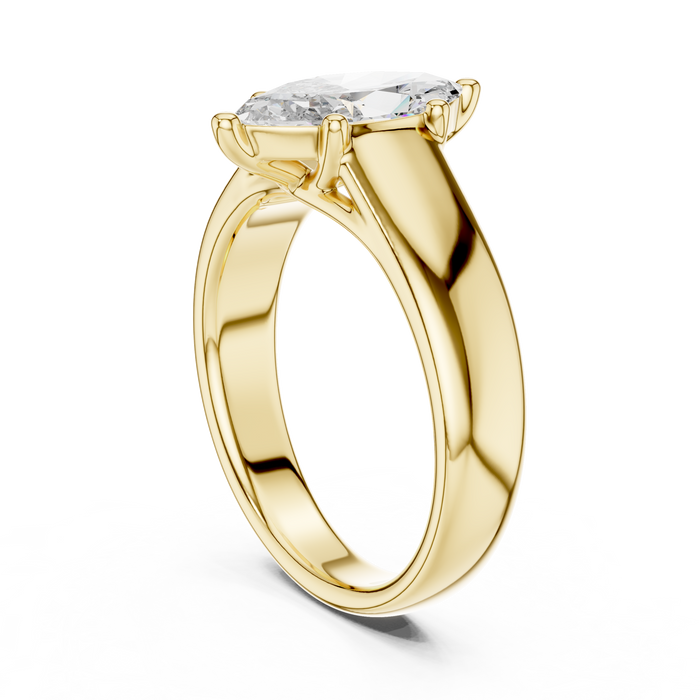 The Lisette — Marquise Toi et Moi Lab-Grown Diamond Ring