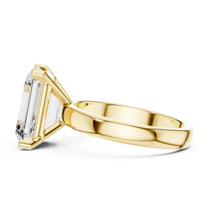 The Nérine — Emerald Toi et Moi Lab-Grown Diamond Ring