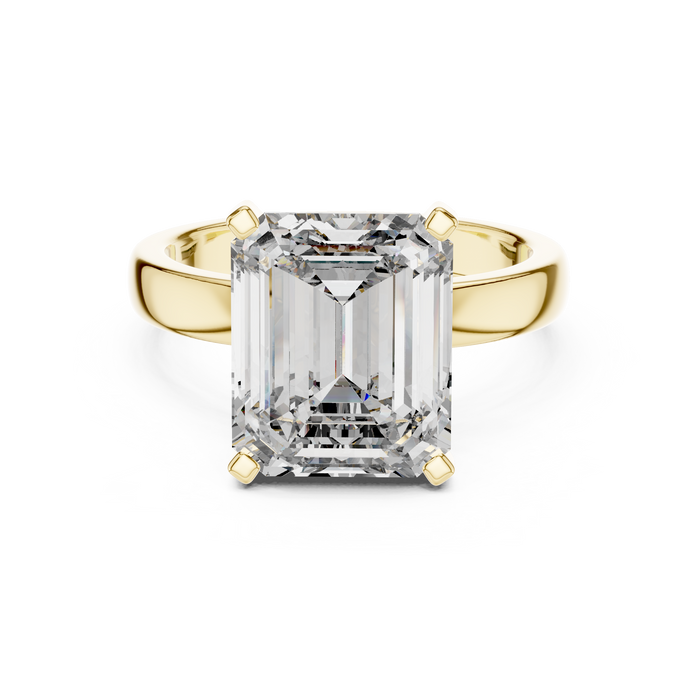 The Nérine — Emerald Toi et Moi Lab-Grown Diamond Ring