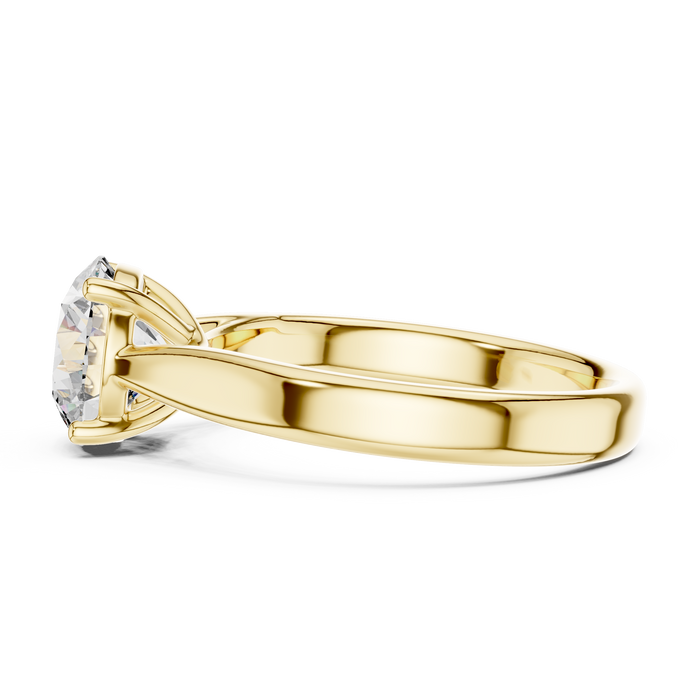 The Ophélie — Round Solitaire Lab-Grown Diamond Ring