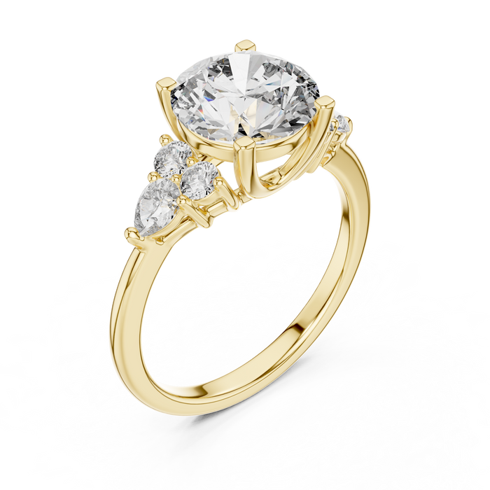 The Reverie — Pear Trilogy Lab-Grown Diamond Ring