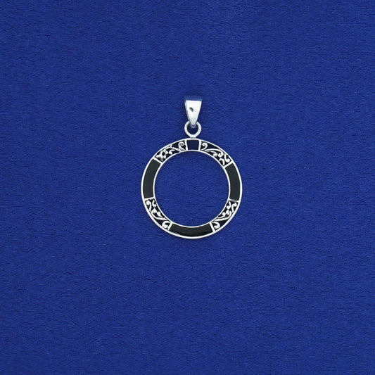 Filigree Circle Pendant