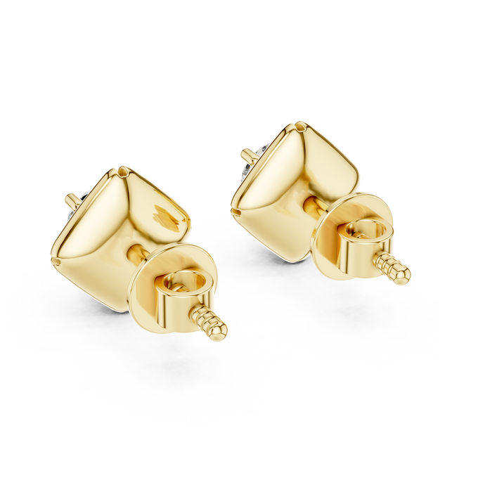 Élise Cushion-Cut Lab-Grown Diamond Stud Earrings
