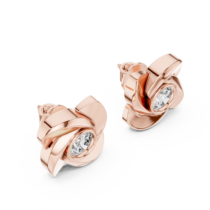 Rosalie Floral Cluster Stud Earrings
