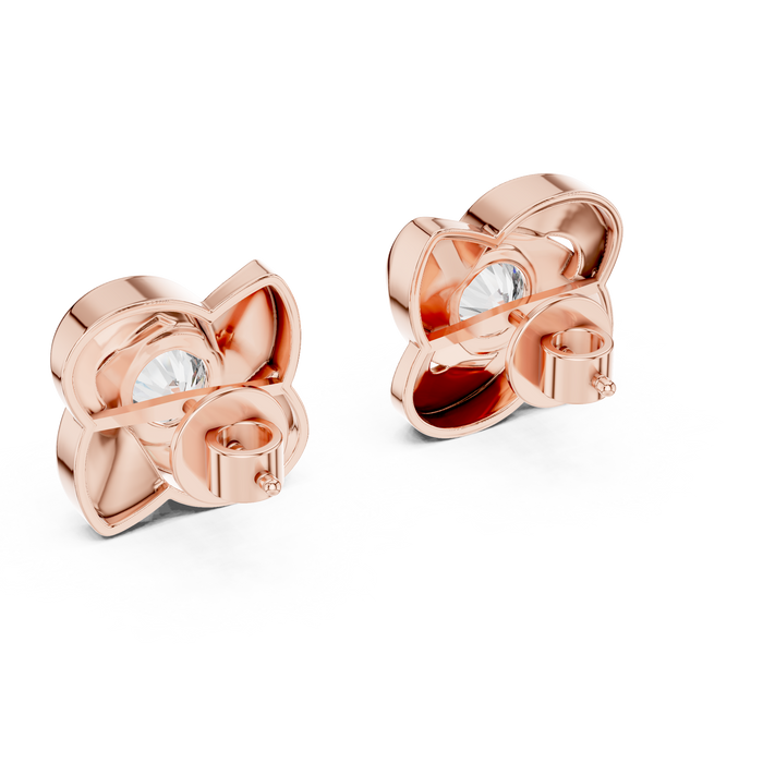 Rosalie Floral Cluster Stud Earrings