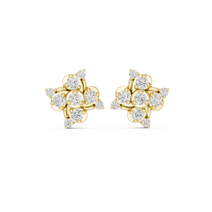 The Winterine — Round Earrings