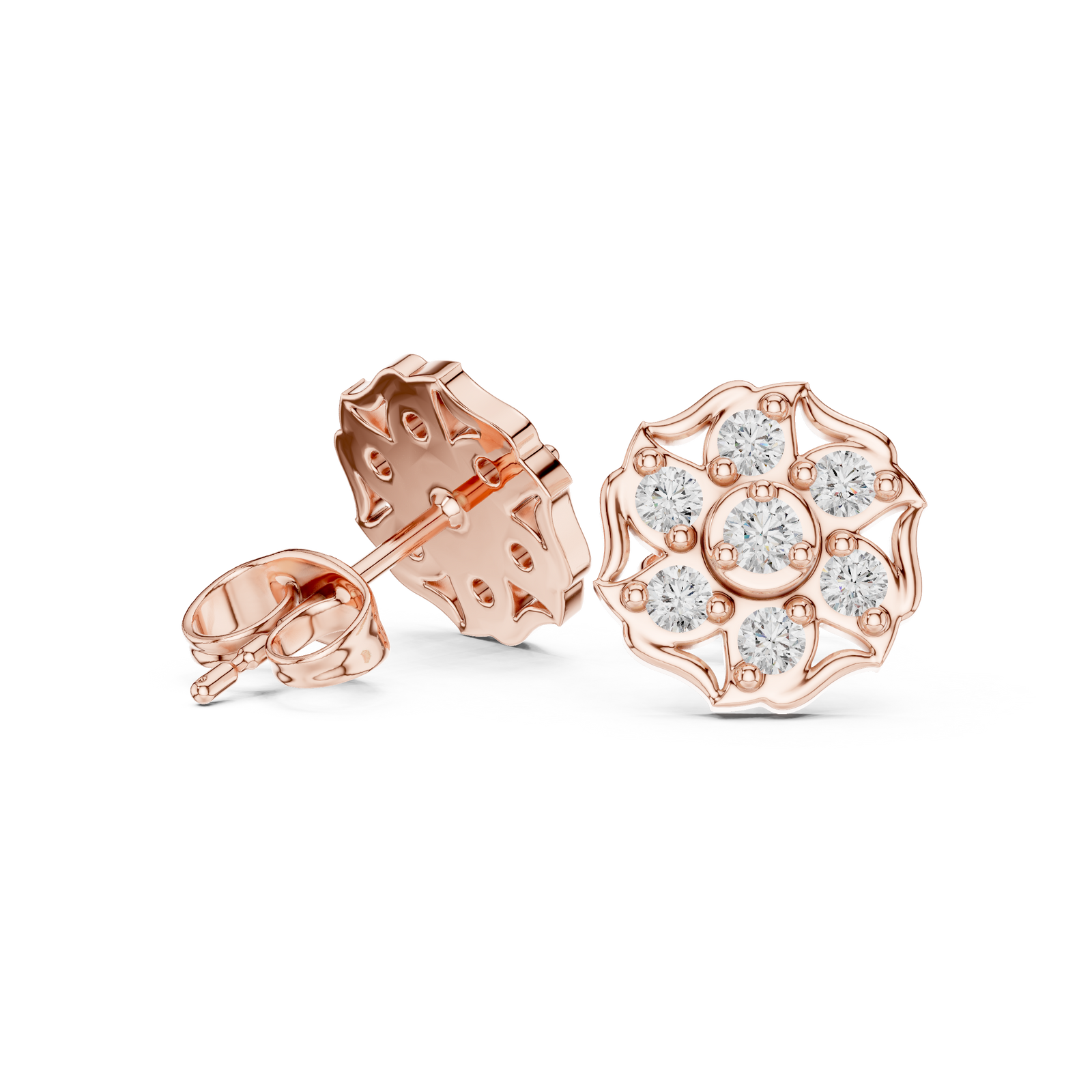 The Zafiline — Round Earrings
