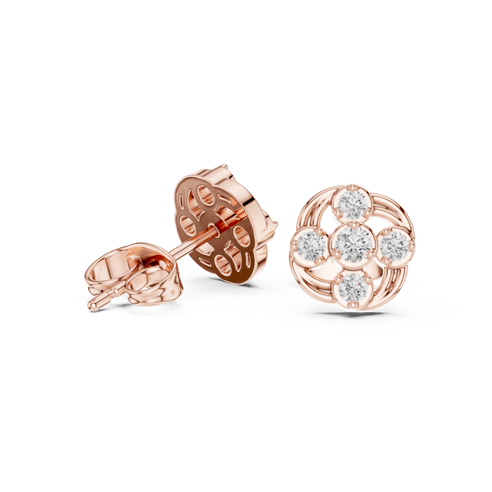 The Beaurine — Round Earrings