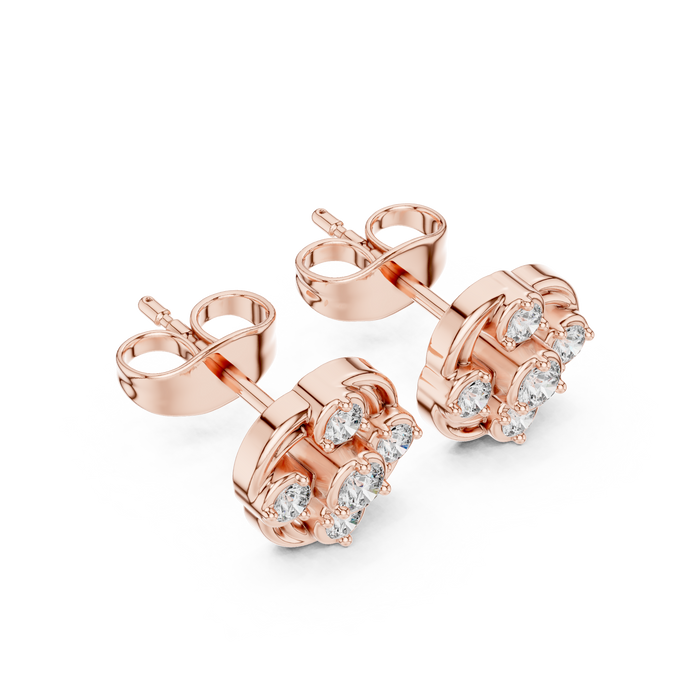 The Beaurine — Round Earrings