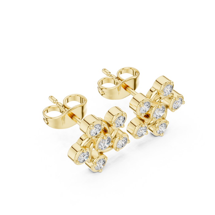 The Corvegrine — Round Earrings