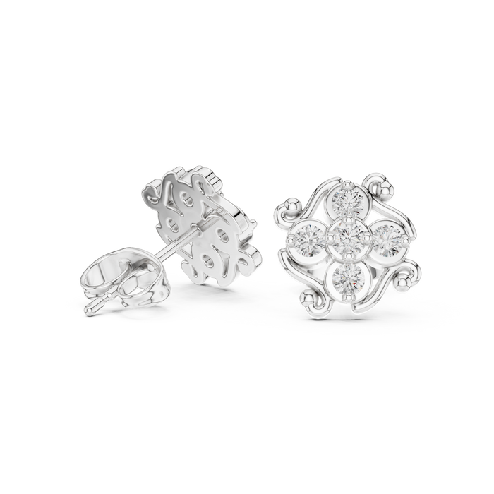 The Ducheelle — Round Earrings