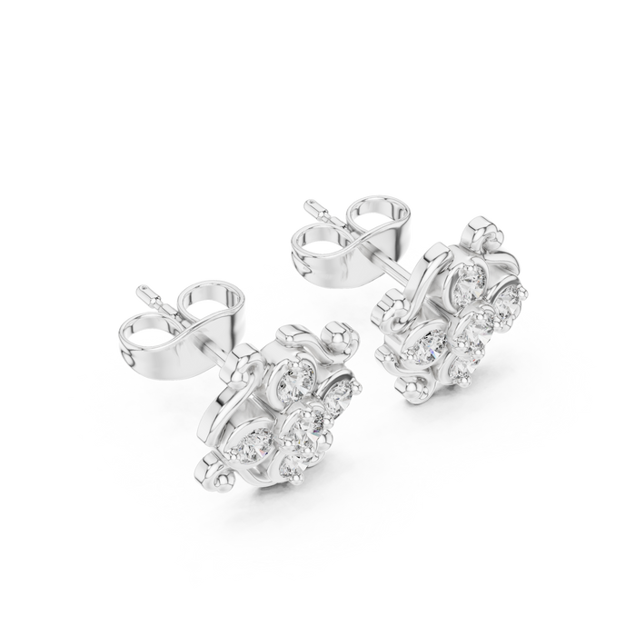 The Ducheelle — Round Earrings