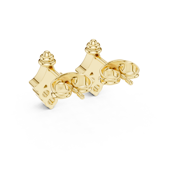 The Ivoitasque — Round Earrings
