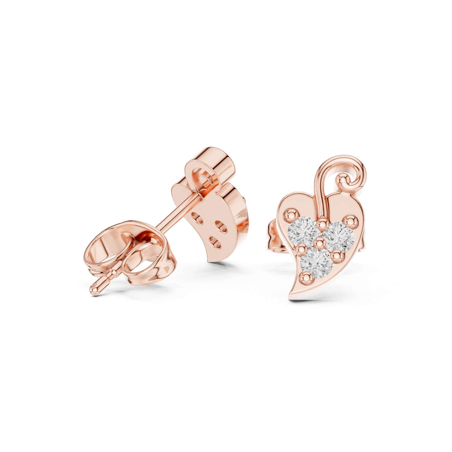 The Nightane — Round Earrings