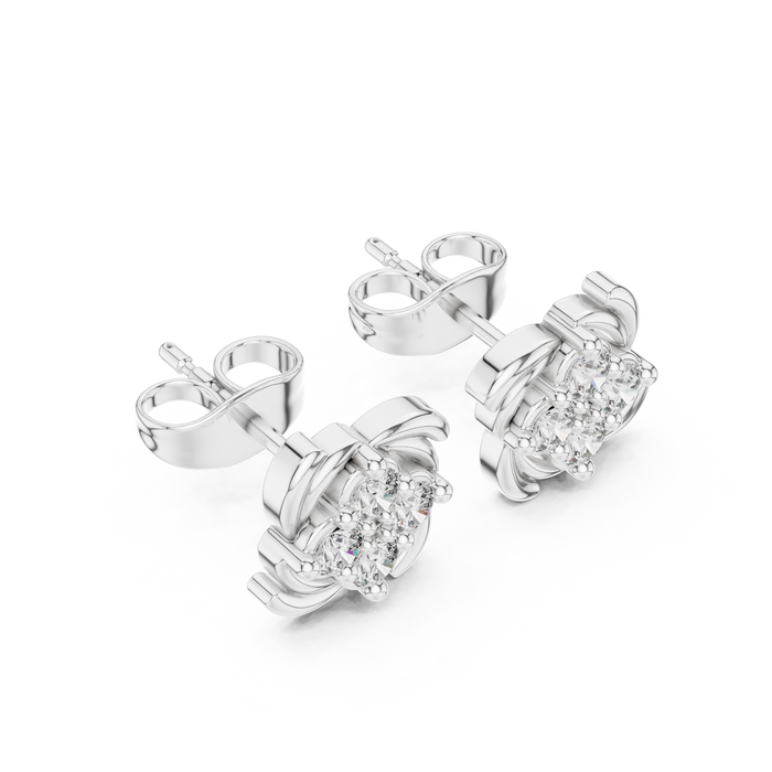 The Perelle — Round Earrings