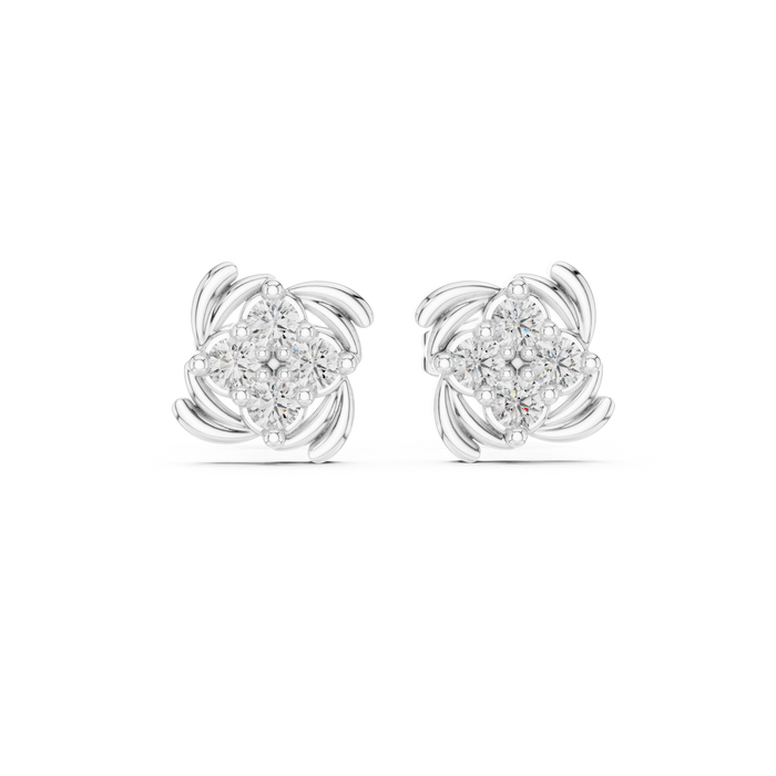 The Perelle — Round Earrings