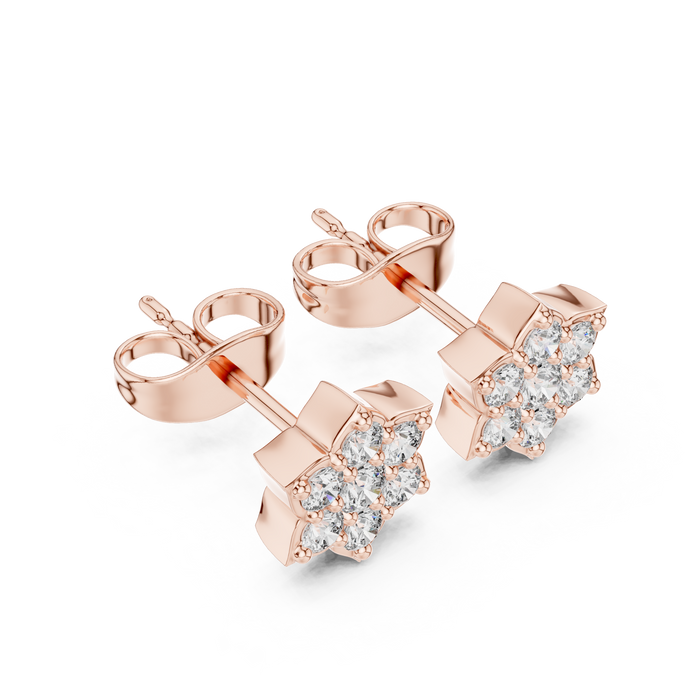 The Zircsande — Round Earrings