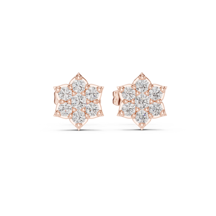 The Zircsande — Round Earrings