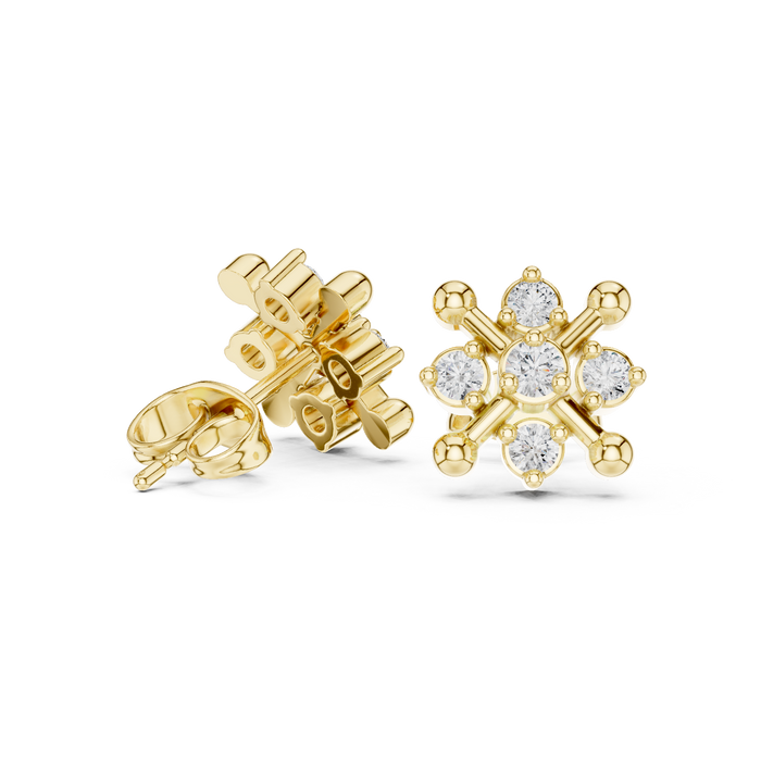 The Auberfleur — Round Earrings