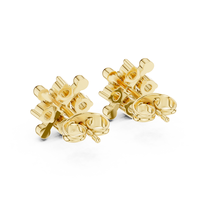 The Auberfleur — Round Earrings