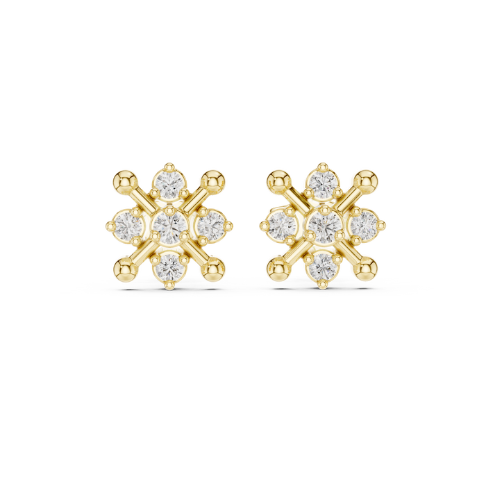 The Auberfleur — Round Earrings