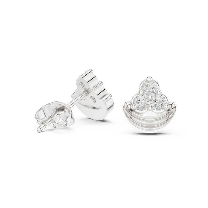 The Blancbelle — Round Earrings