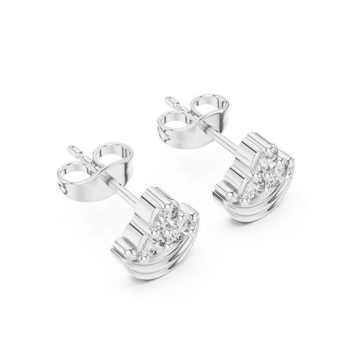 The Blancbelle — Round Earrings