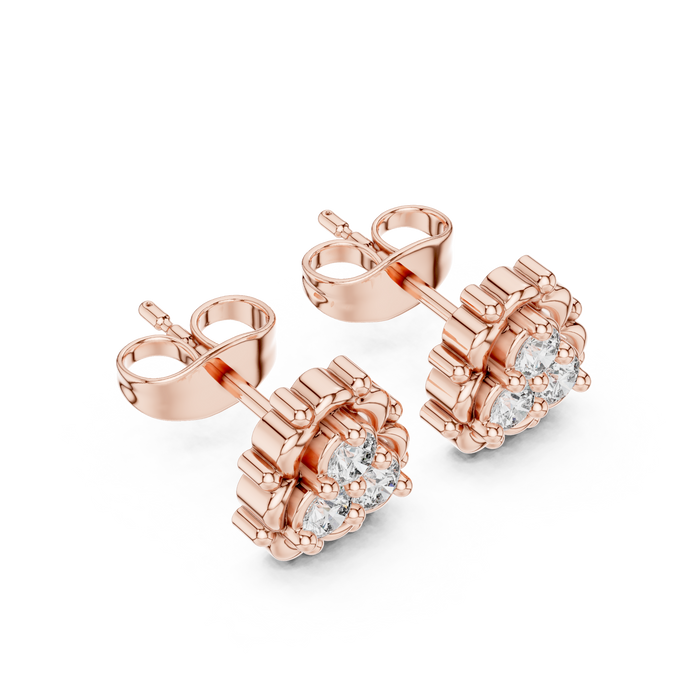 The Cascance — Round Earrings