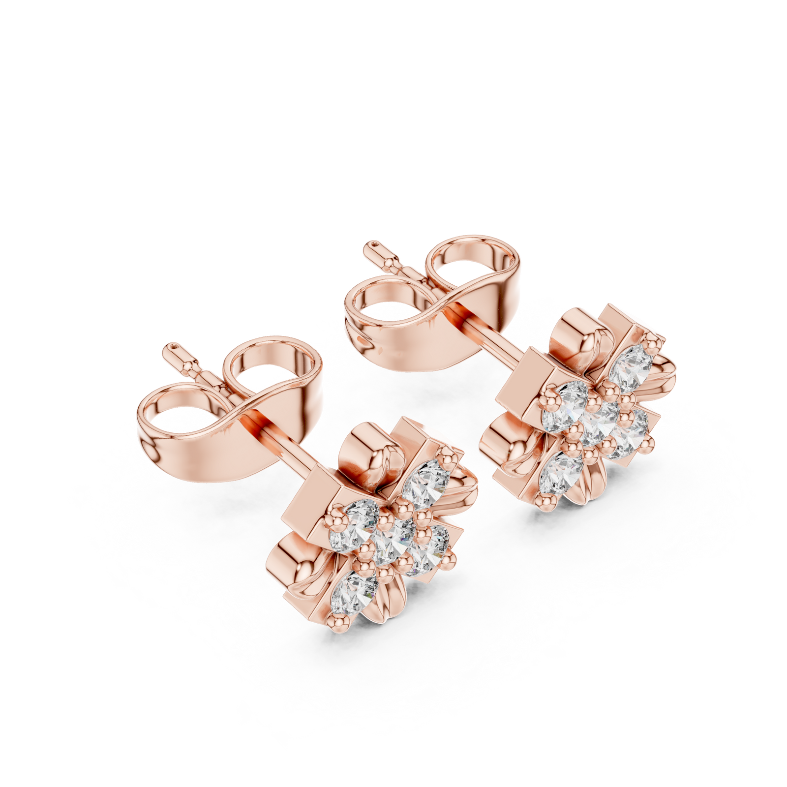 The Elyzsne — Round Earrings