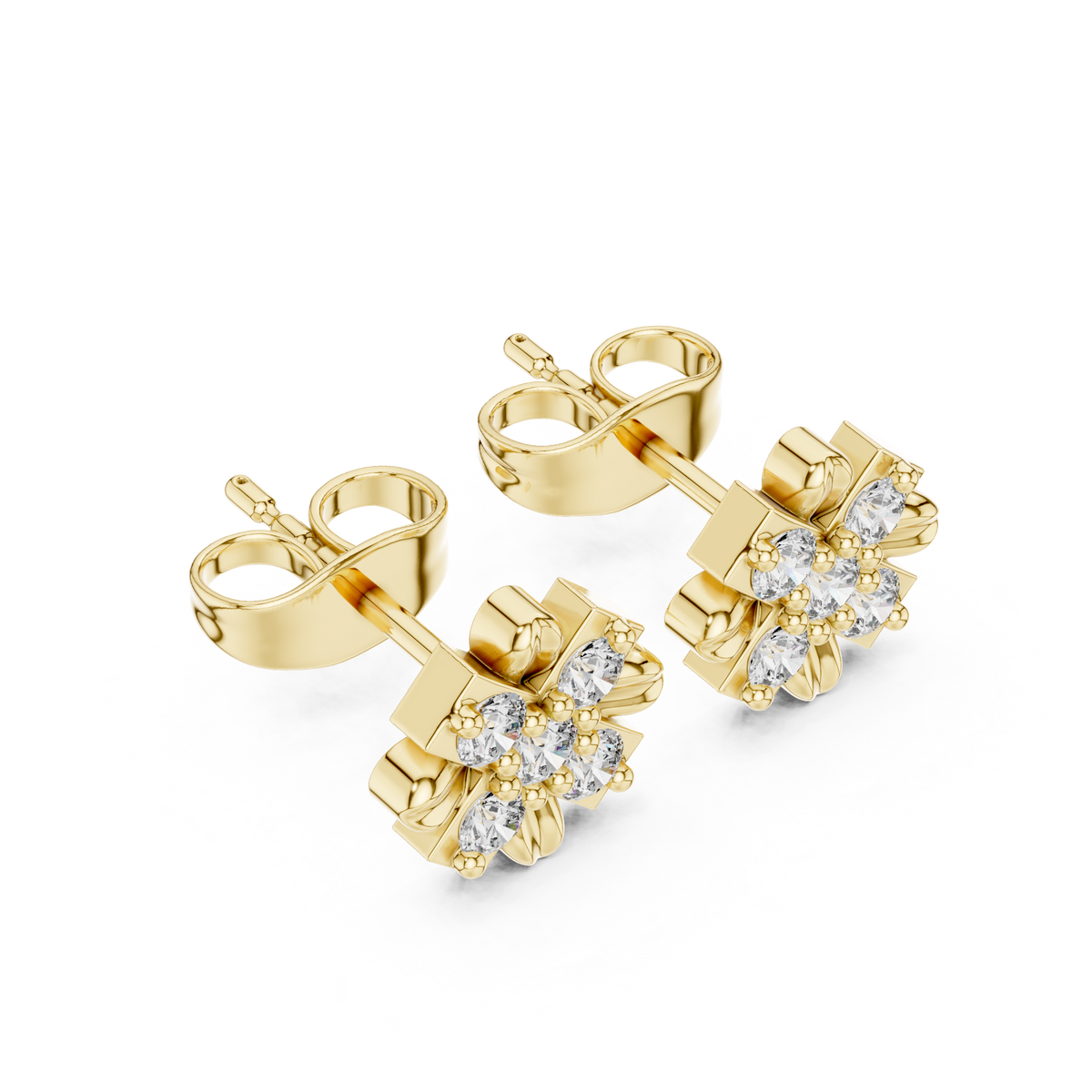 The Elyzsne — Round Earrings