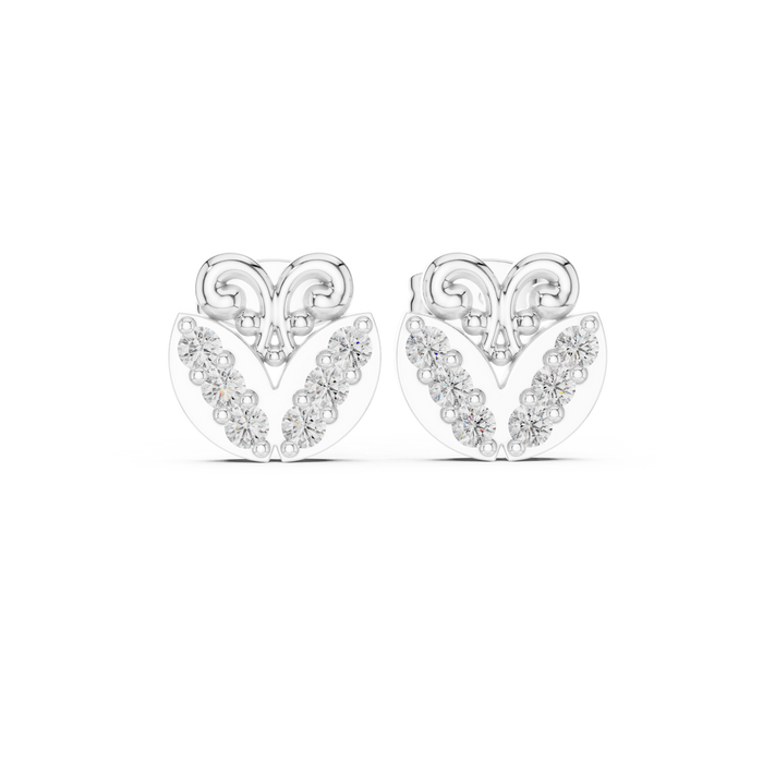 The Hautedine — Round Earrings