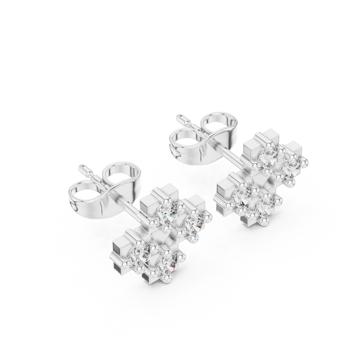 The Quintntane — Round Earrings