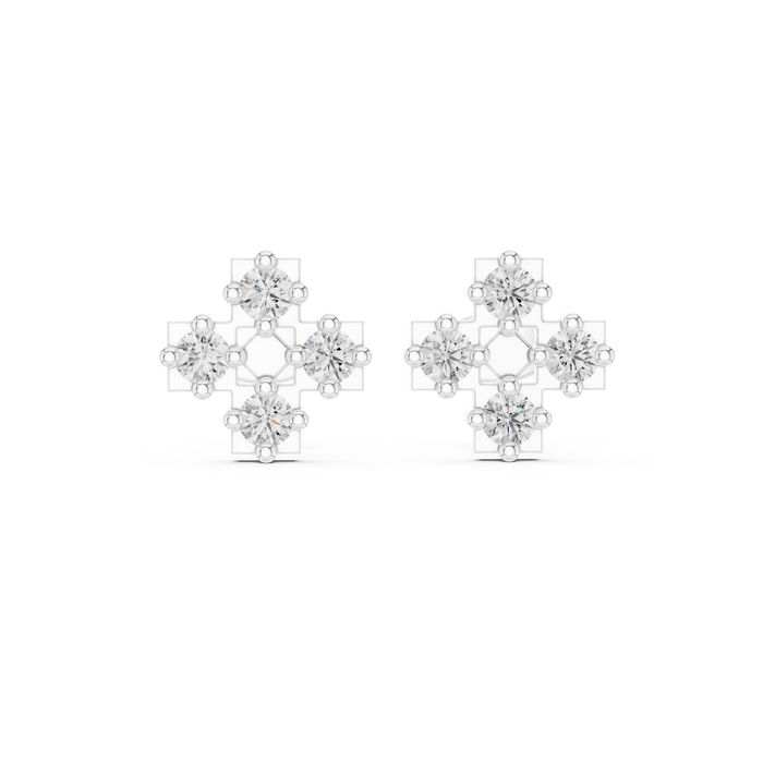 The Quintntane — Round Earrings