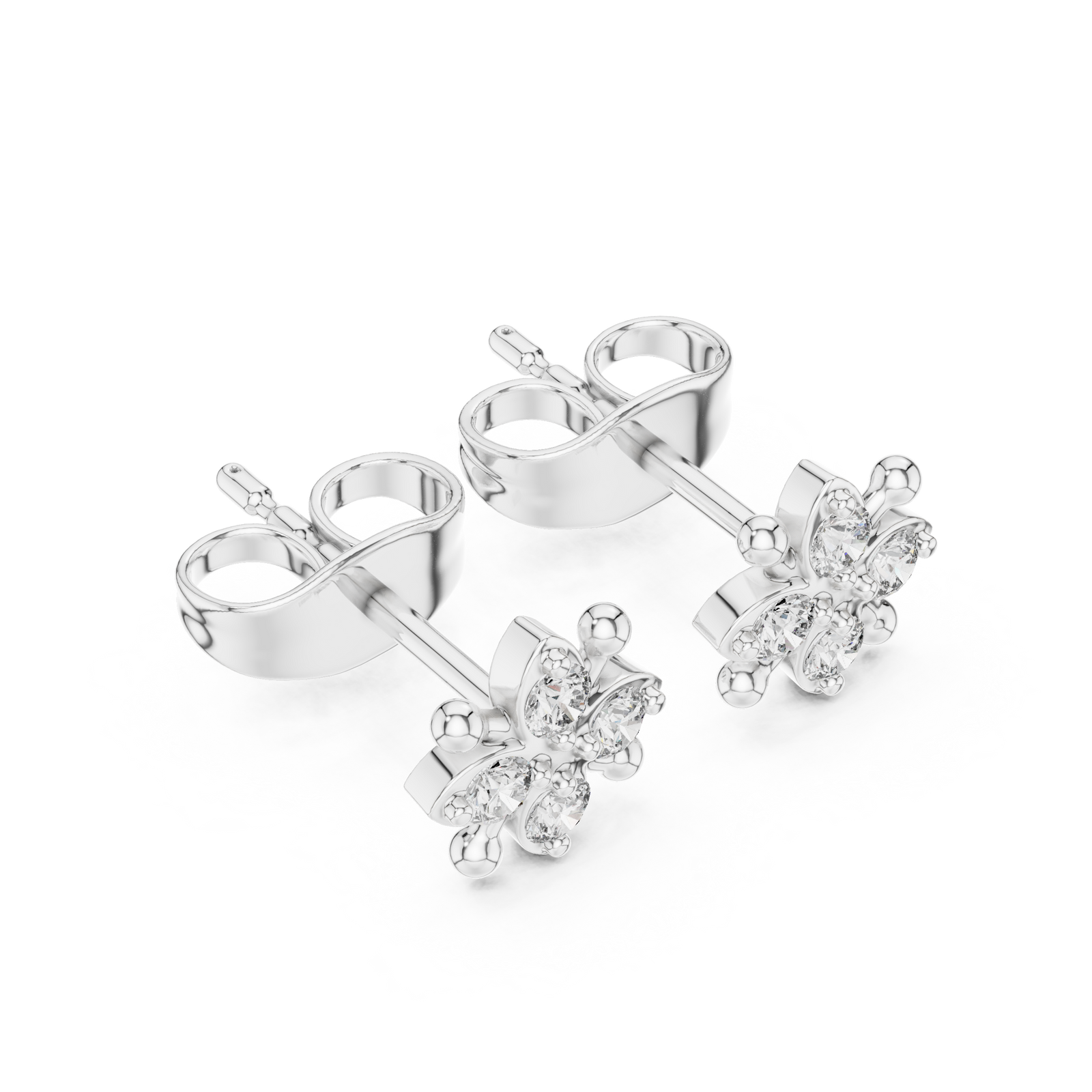 The Trevlane — Round Earrings