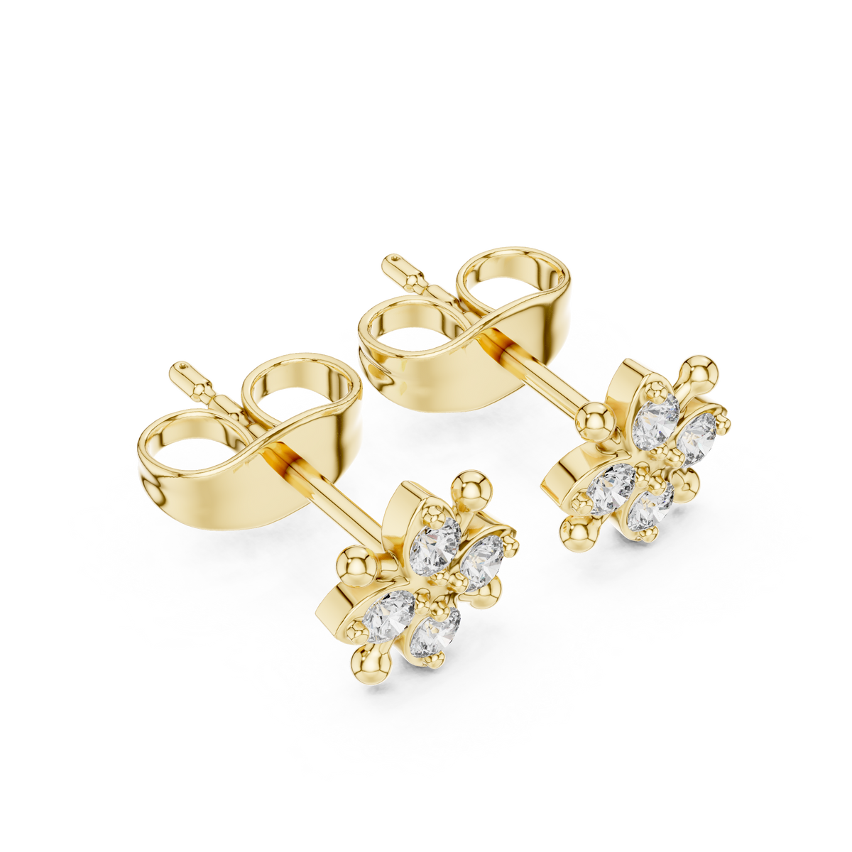 The Trevlane — Round Earrings