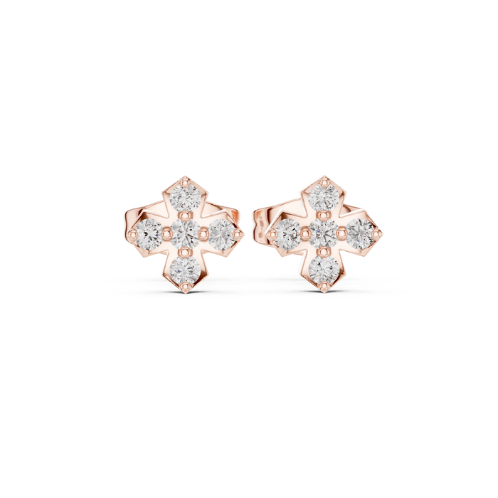 The Xyloelle — Round Earrings