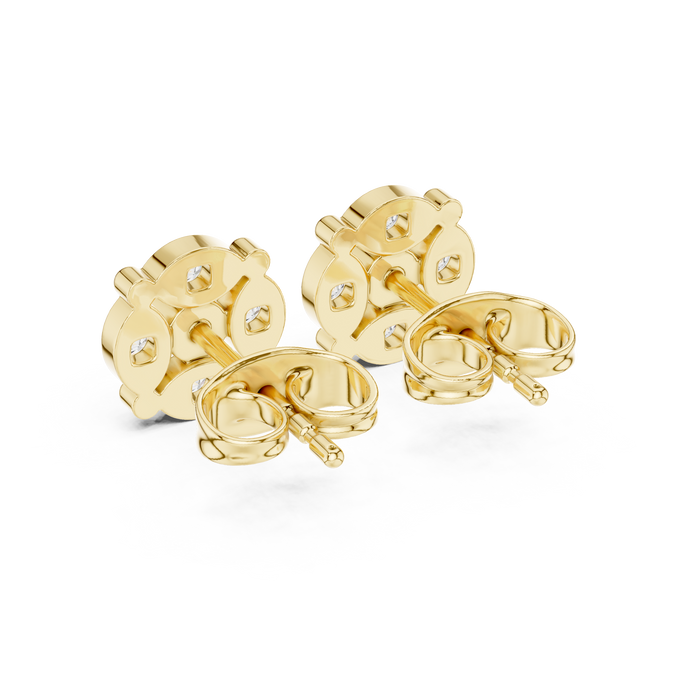 The Ynesline — Round Earrings