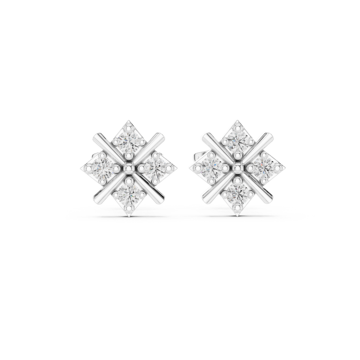 The Cyressa — Round Earrings