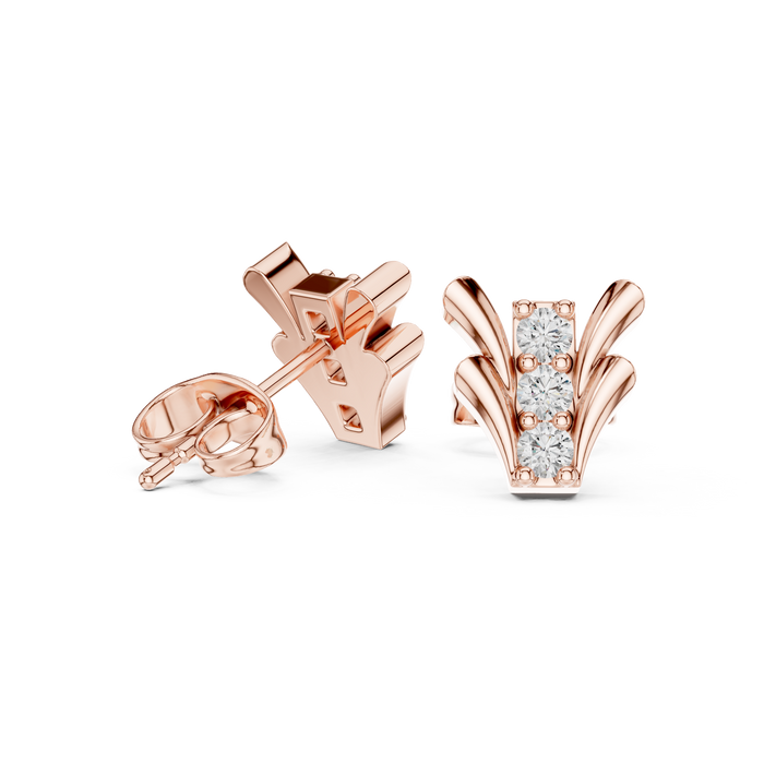 The Delarie — Round Earrings
