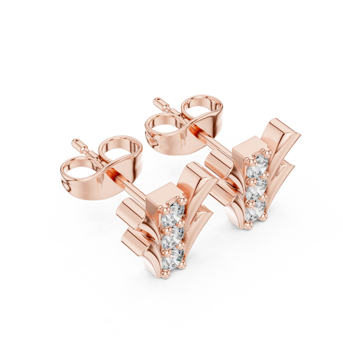 The Delarie — Round Earrings