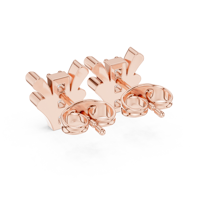 The Delarie — Round Earrings