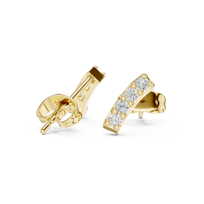 The Gwenphine — Round Earrings