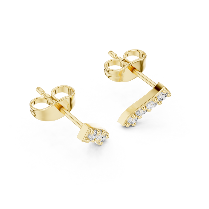 The Gwenphine — Round Earrings
