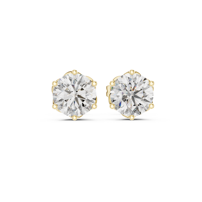 The Maeltrine — Round Earrings