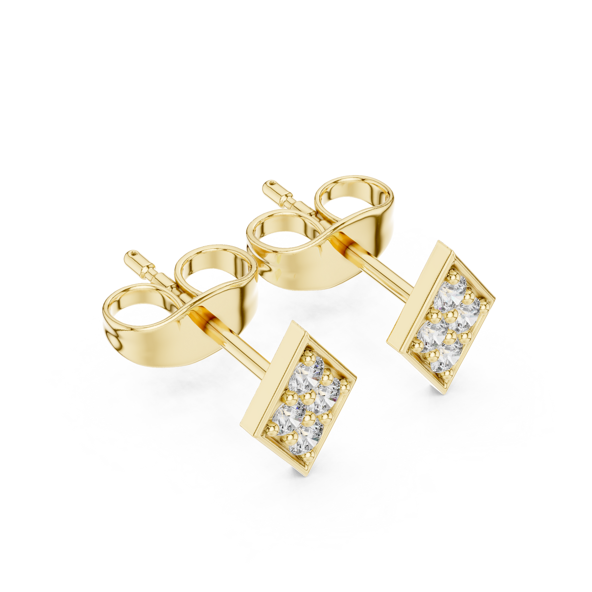 The Quintrelle — Round Earrings