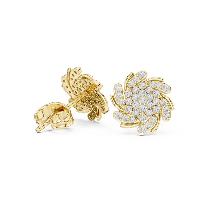 The Clairane — Round Earrings