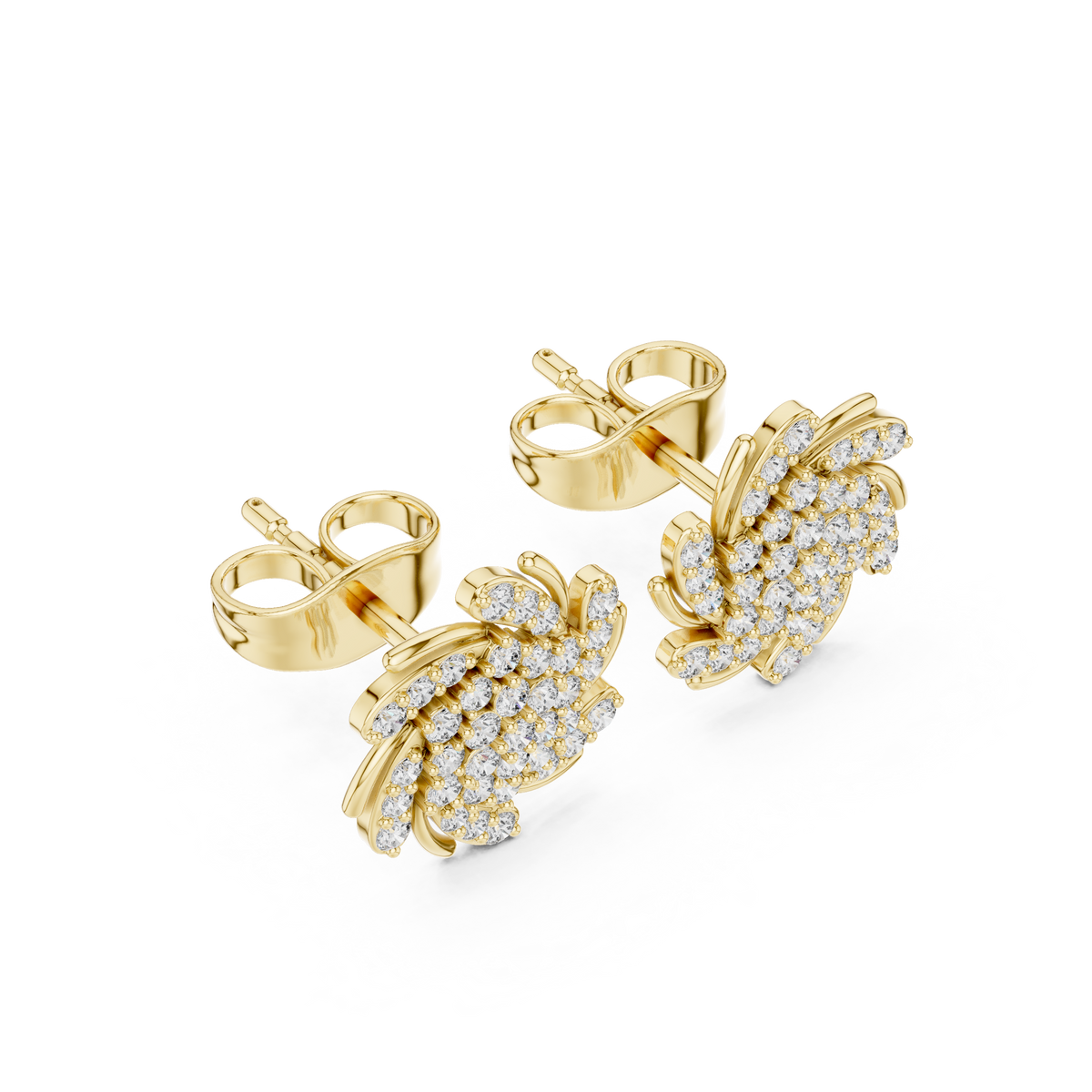 The Clairane — Round Earrings