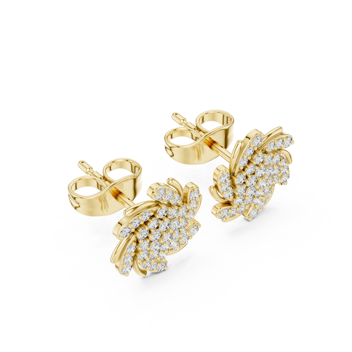 The Clairane — Round Earrings