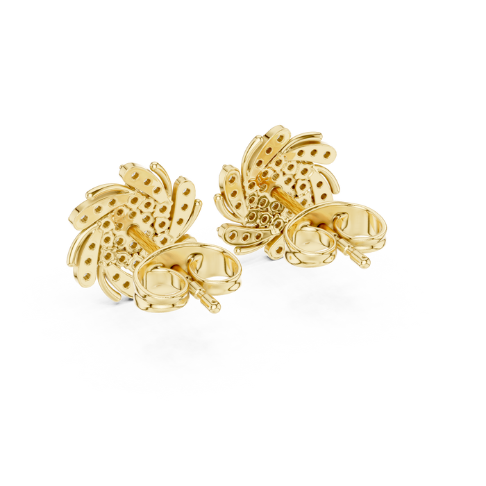 The Clairane — Round Earrings